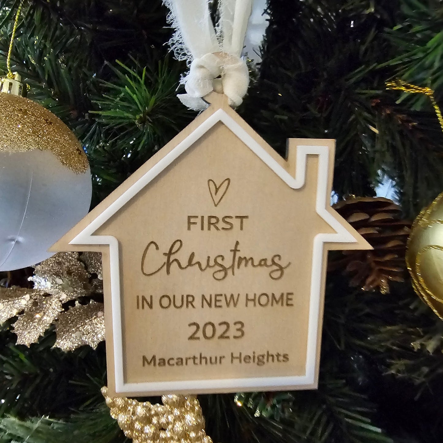 First Christmas New Home Ornament