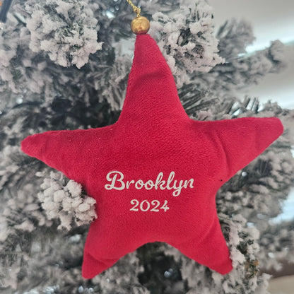 Personalised Plush star