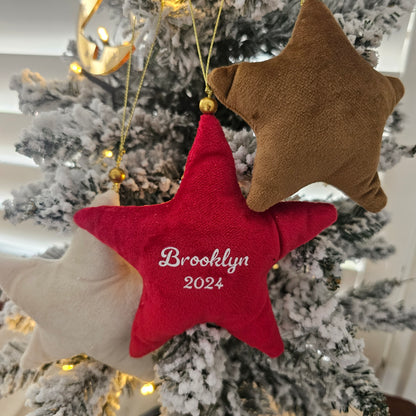 Personalised Plush star