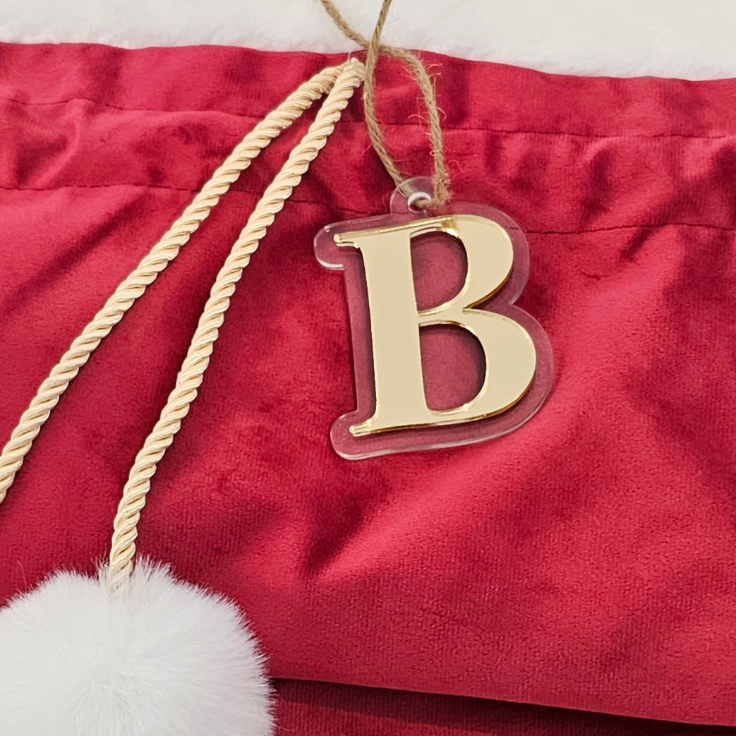 Santa Sack Initial