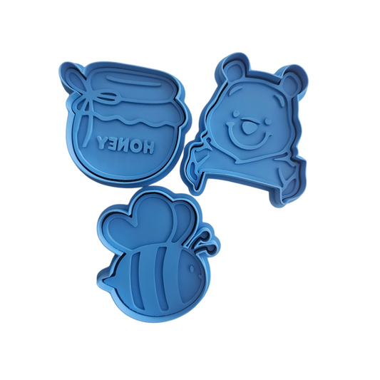Whinnie the Pooh 3 cutter collection